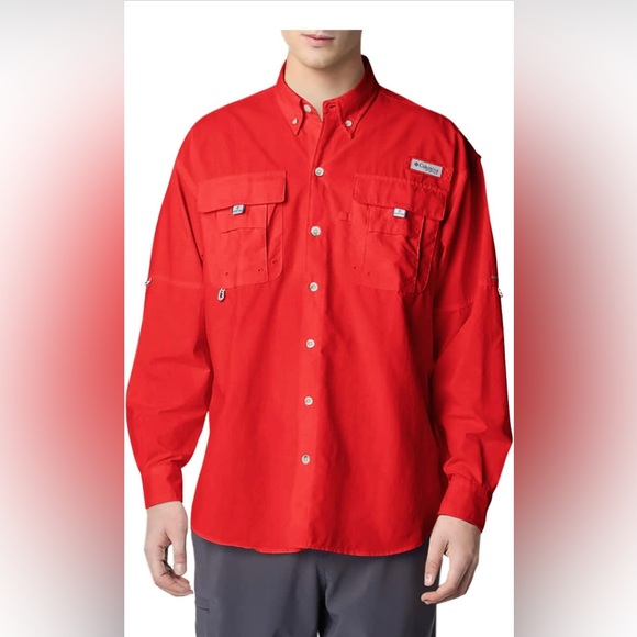 Columbia Other - New out door red shirt. Sun protection.